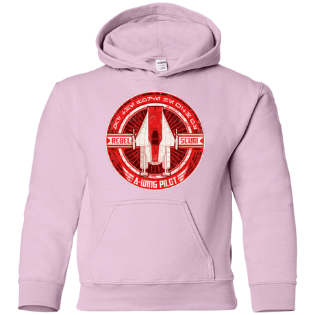 Sweatshirts Light Pink / YS A-Wing Youth Hoodie