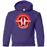 Sweatshirts Purple / YS A-Wing Youth Hoodie
