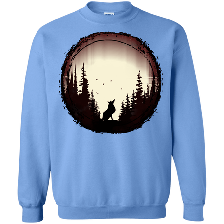 Sweatshirts Carolina Blue / S A Wolf's Life Crewneck Sweatshirt
