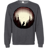 Sweatshirts Dark Heather / S A Wolf's Life Crewneck Sweatshirt