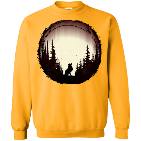 Sweatshirts Gold / S A Wolf's Life Crewneck Sweatshirt