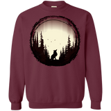 Sweatshirts Maroon / S A Wolf's Life Crewneck Sweatshirt