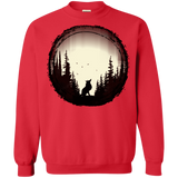 Sweatshirts Red / S A Wolf's Life Crewneck Sweatshirt