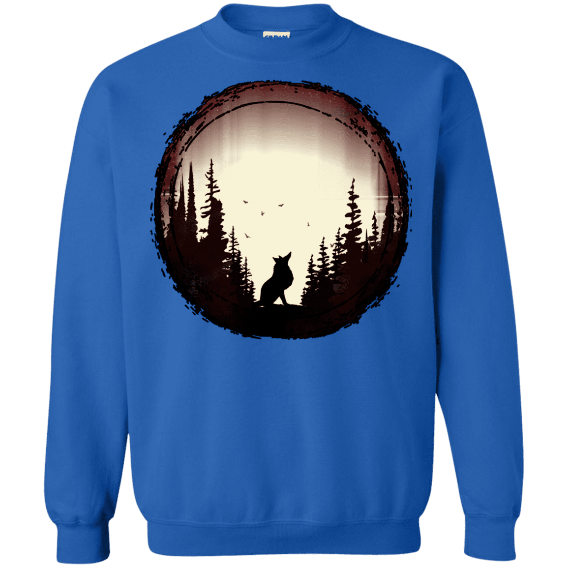 Sweatshirts Royal / S A Wolf's Life Crewneck Sweatshirt