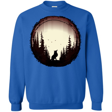 Sweatshirts Royal / S A Wolf's Life Crewneck Sweatshirt
