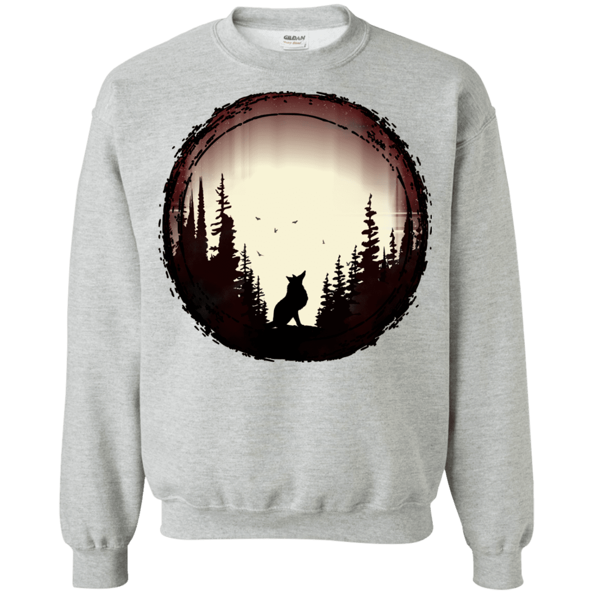 Sweatshirts Sport Grey / S A Wolf's Life Crewneck Sweatshirt