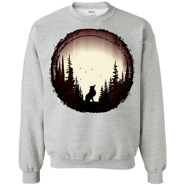 Sweatshirts Sport Grey / S A Wolf's Life Crewneck Sweatshirt