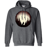 Sweatshirts Dark Heather / S A Wolf's Life Pullover Hoodie