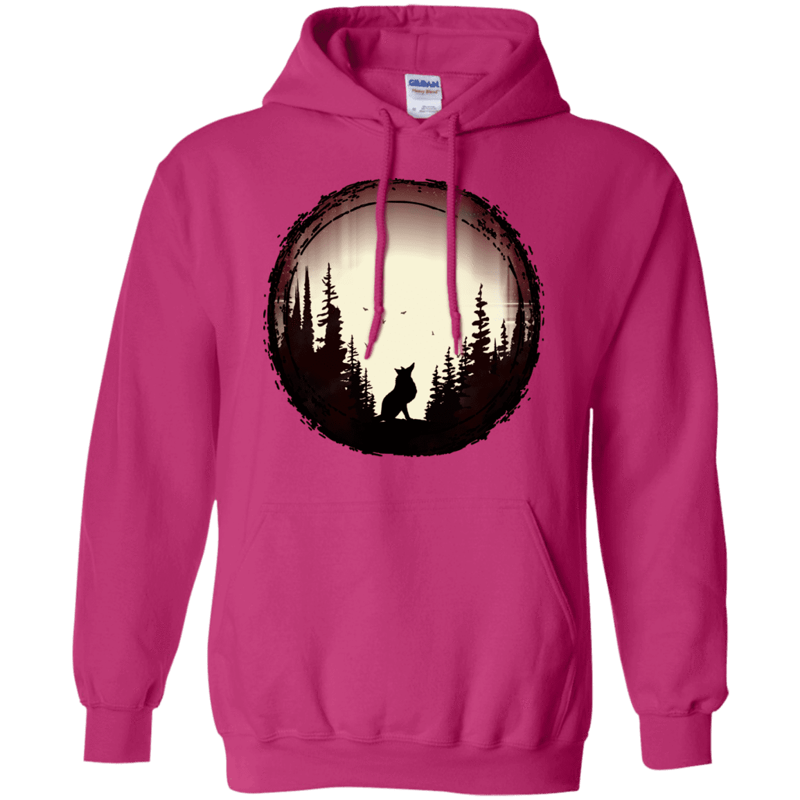 Sweatshirts Heliconia / S A Wolf's Life Pullover Hoodie