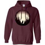 Sweatshirts Maroon / S A Wolf's Life Pullover Hoodie