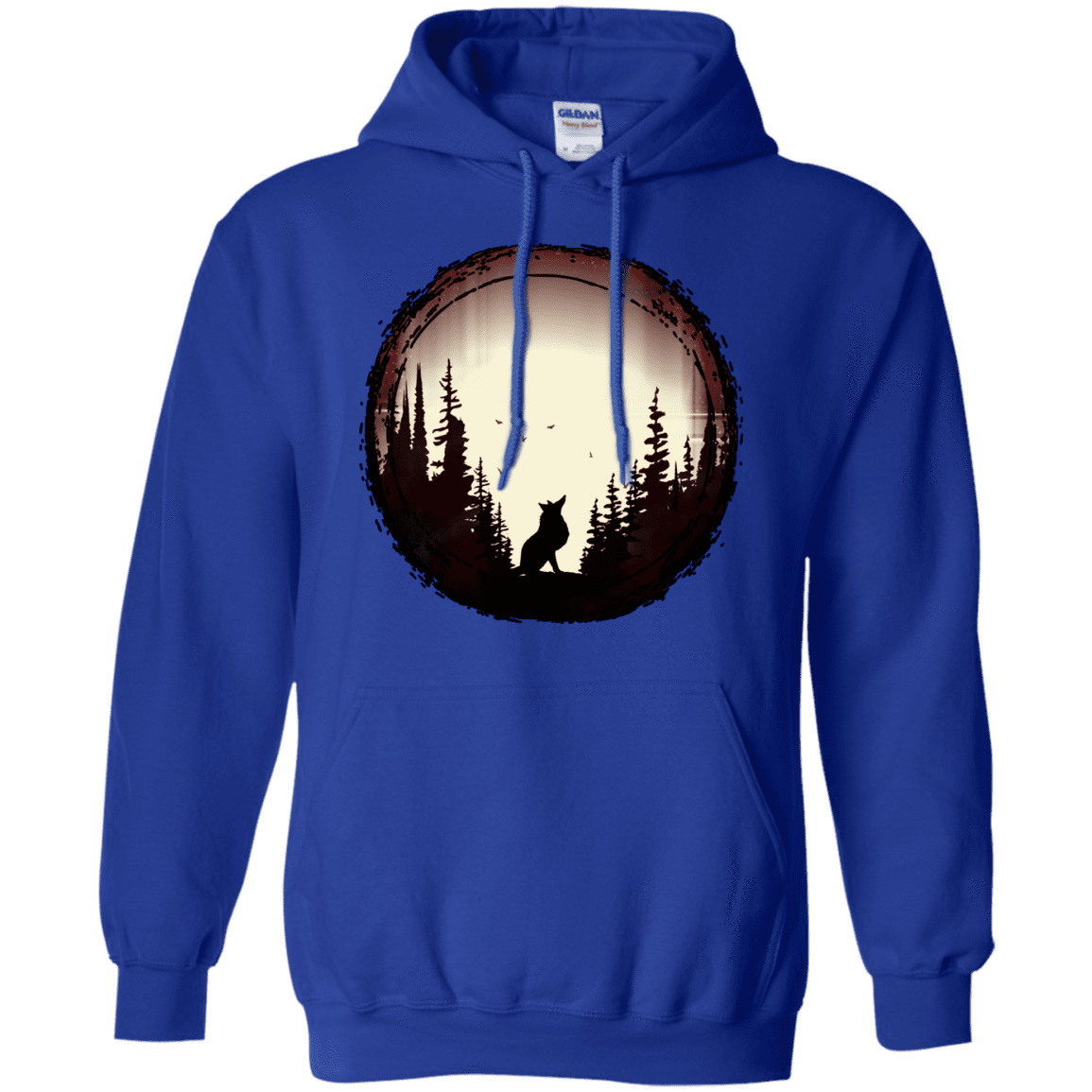 Sweatshirts Royal / S A Wolf's Life Pullover Hoodie