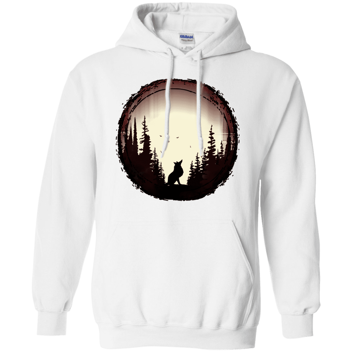 Sweatshirts White / S A Wolf's Life Pullover Hoodie