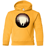 Sweatshirts Gold / YS A Wolf's Life Youth Hoodie