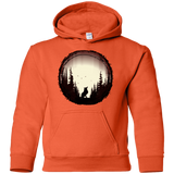 Sweatshirts Orange / YS A Wolf's Life Youth Hoodie