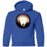 Sweatshirts Royal / YS A Wolf's Life Youth Hoodie