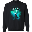 Sweatshirts Black / Small Aang Art Crewneck Sweatshirt