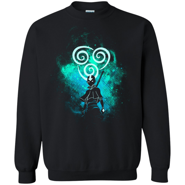 Sweatshirts Black / Small Aang Art Crewneck Sweatshirt