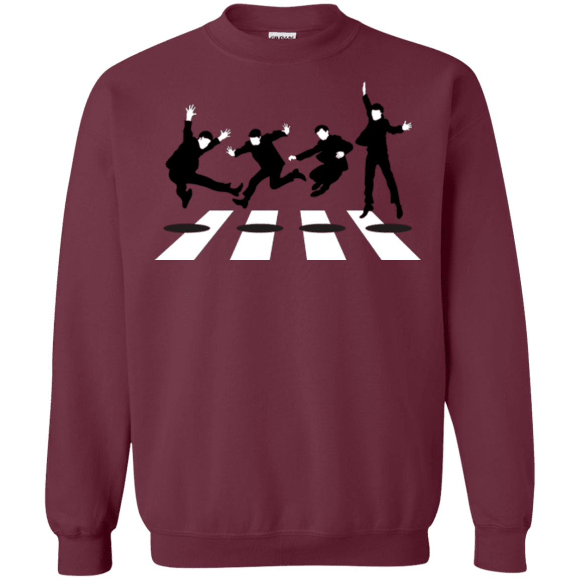 Sweatshirts Maroon / Small Abbey Jump Crewneck Sweatshirt