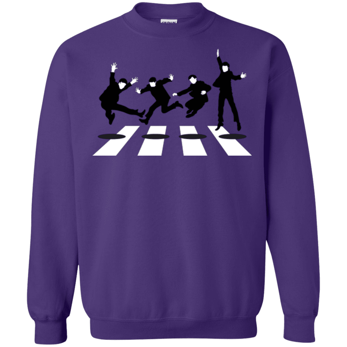 Sweatshirts Purple / Small Abbey Jump Crewneck Sweatshirt