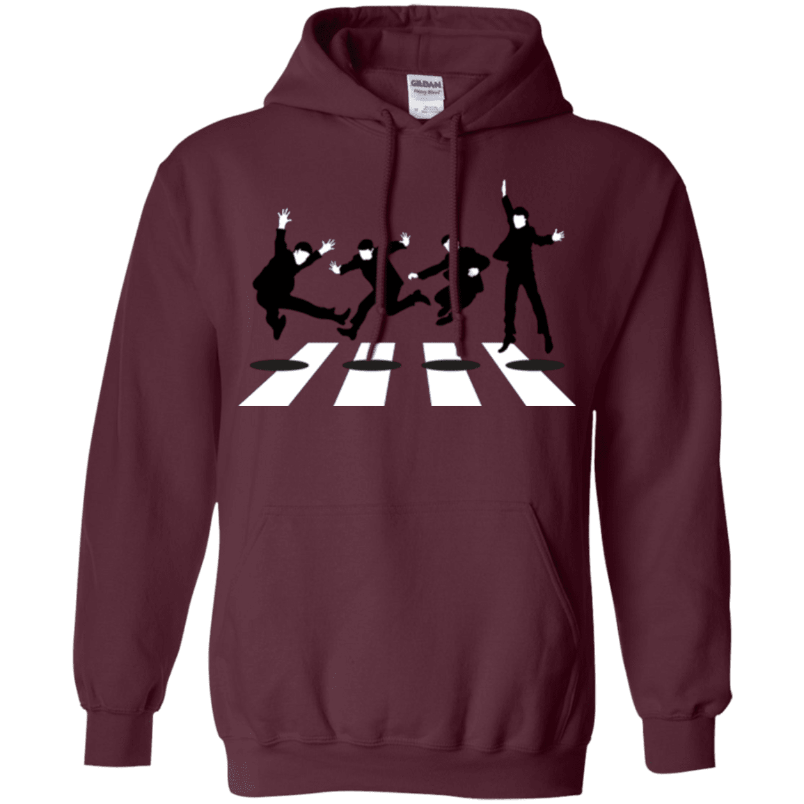 Sweatshirts Maroon / Small Abbey Jump Pullover Hoodie