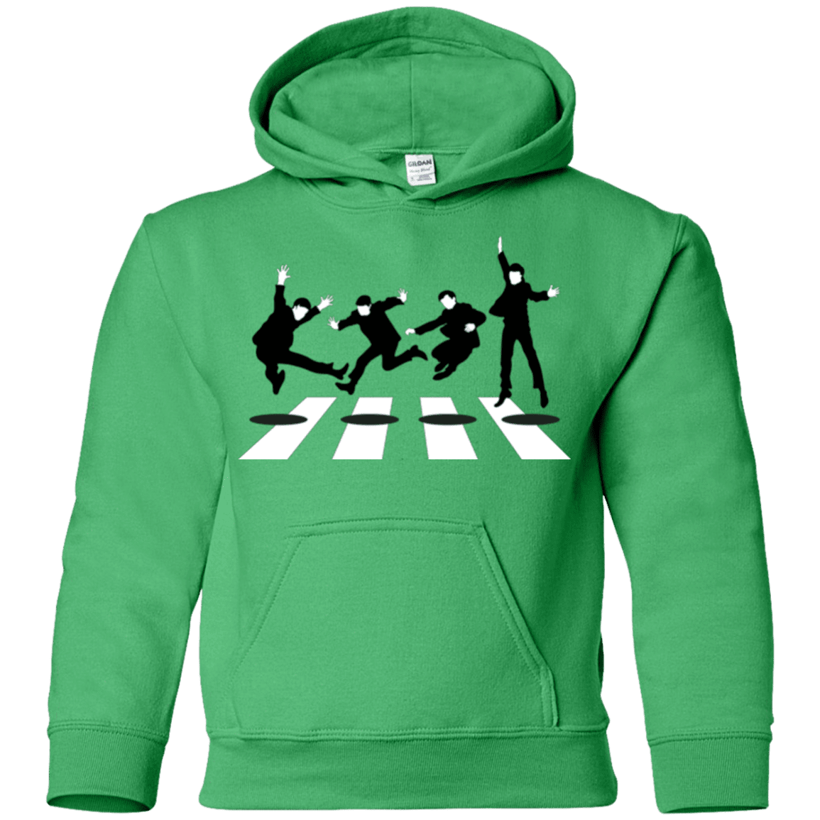 Sweatshirts Irish Green / YS Abbey Jump Youth Hoodie