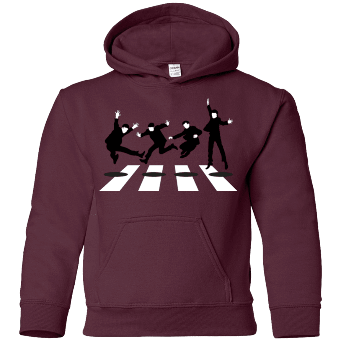 Sweatshirts Maroon / YS Abbey Jump Youth Hoodie