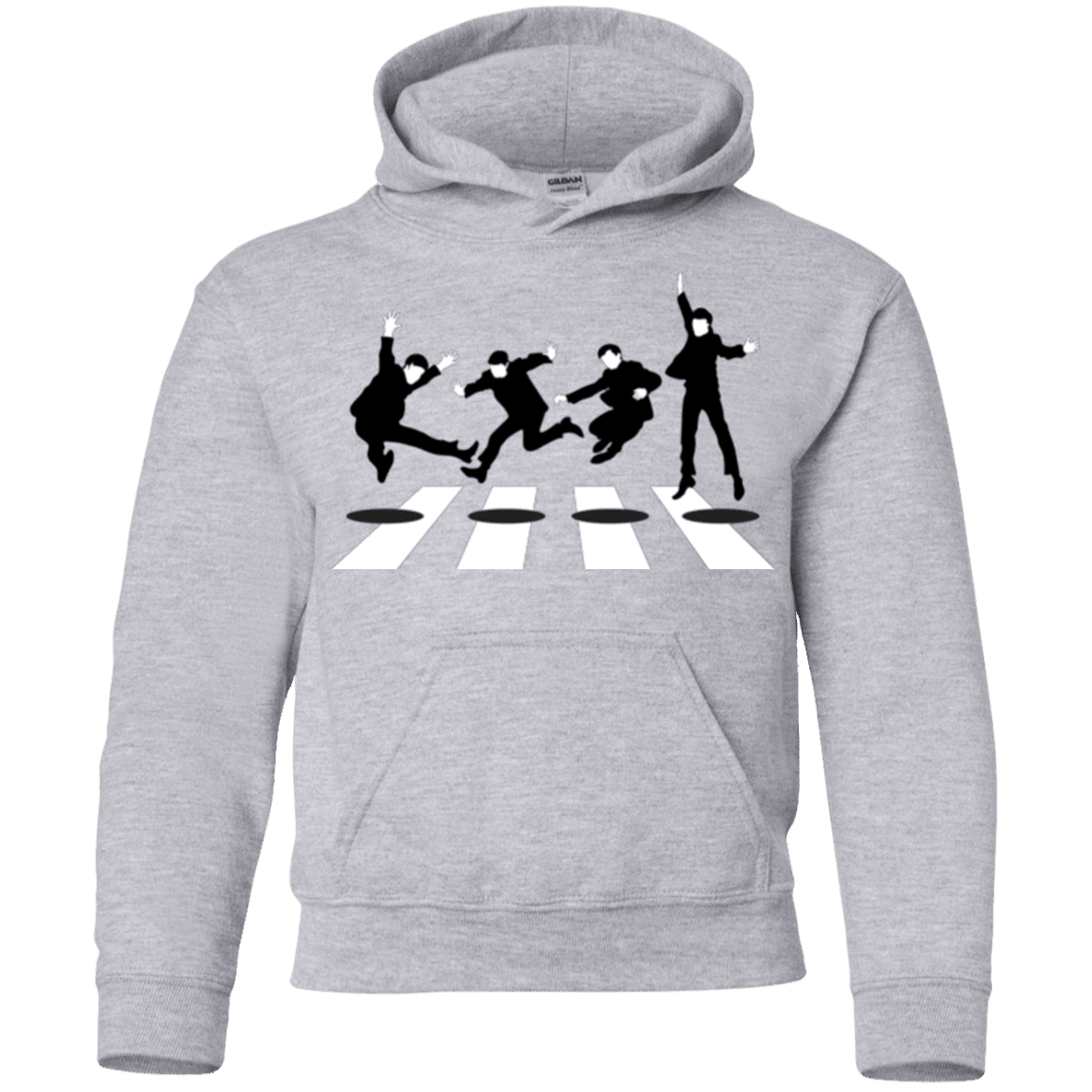 Sweatshirts Sport Grey / YS Abbey Jump Youth Hoodie