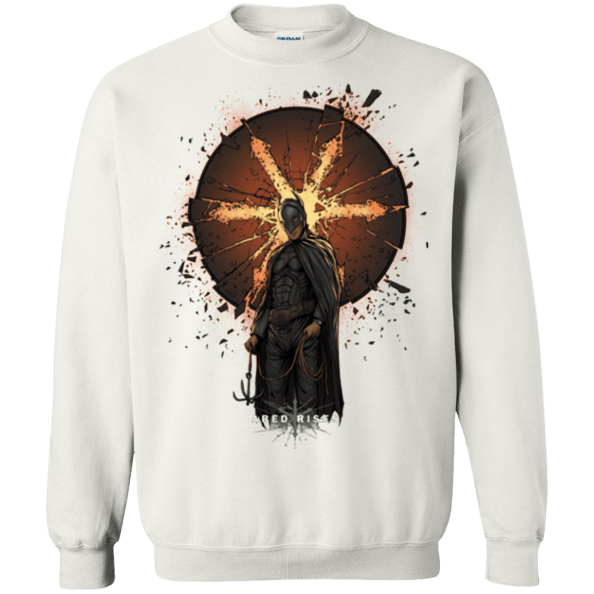 Sweatshirts White / Small Abed Rises Crewneck Sweatshirt