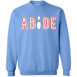 Abide The Dude Big Lebowski Crewneck Sweatshirt