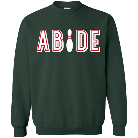 Abide The Dude Big Lebowski Crewneck Sweatshirt