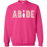 Abide The Dude Big Lebowski Crewneck Sweatshirt