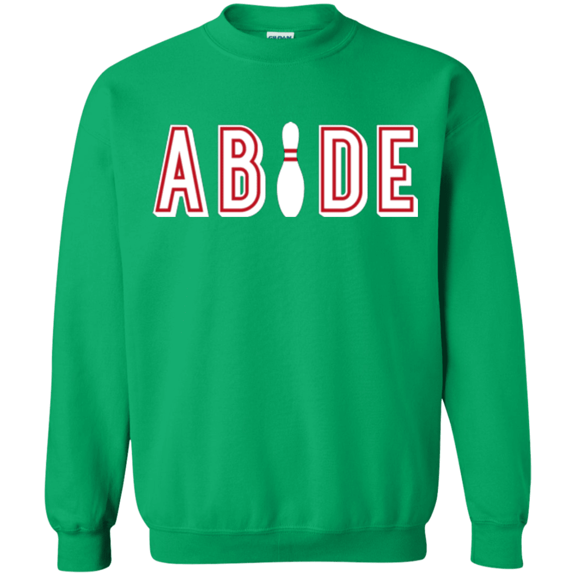 Abide The Dude Big Lebowski Crewneck Sweatshirt