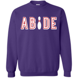 Abide The Dude Big Lebowski Crewneck Sweatshirt