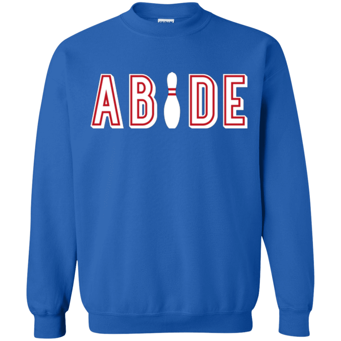Abide The Dude Big Lebowski Crewneck Sweatshirt