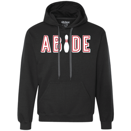 Sweatshirts Black / Small Abide The Dude Big Lebowski Premium Fleece Hoodie