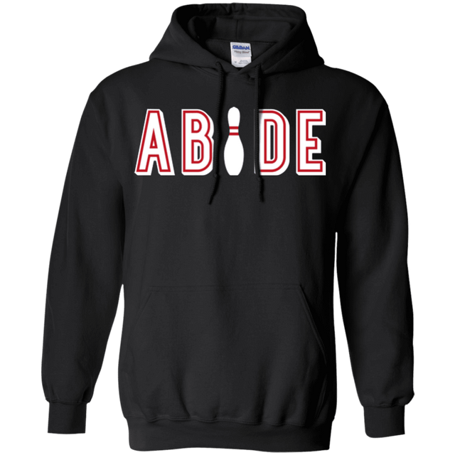 Sweatshirts Black / Small Abide The Dude Big Lebowski Pullover Hoodie