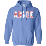 Sweatshirts Carolina Blue / Small Abide The Dude Big Lebowski Pullover Hoodie