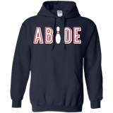 Sweatshirts Navy / Small Abide The Dude Big Lebowski Pullover Hoodie