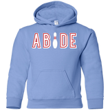 Sweatshirts Carolina Blue / YS Abide The Dude Big Lebowski Youth Hoodie