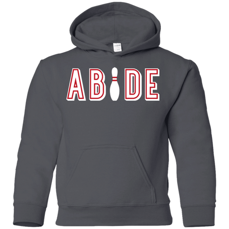 Sweatshirts Charcoal / YS Abide The Dude Big Lebowski Youth Hoodie