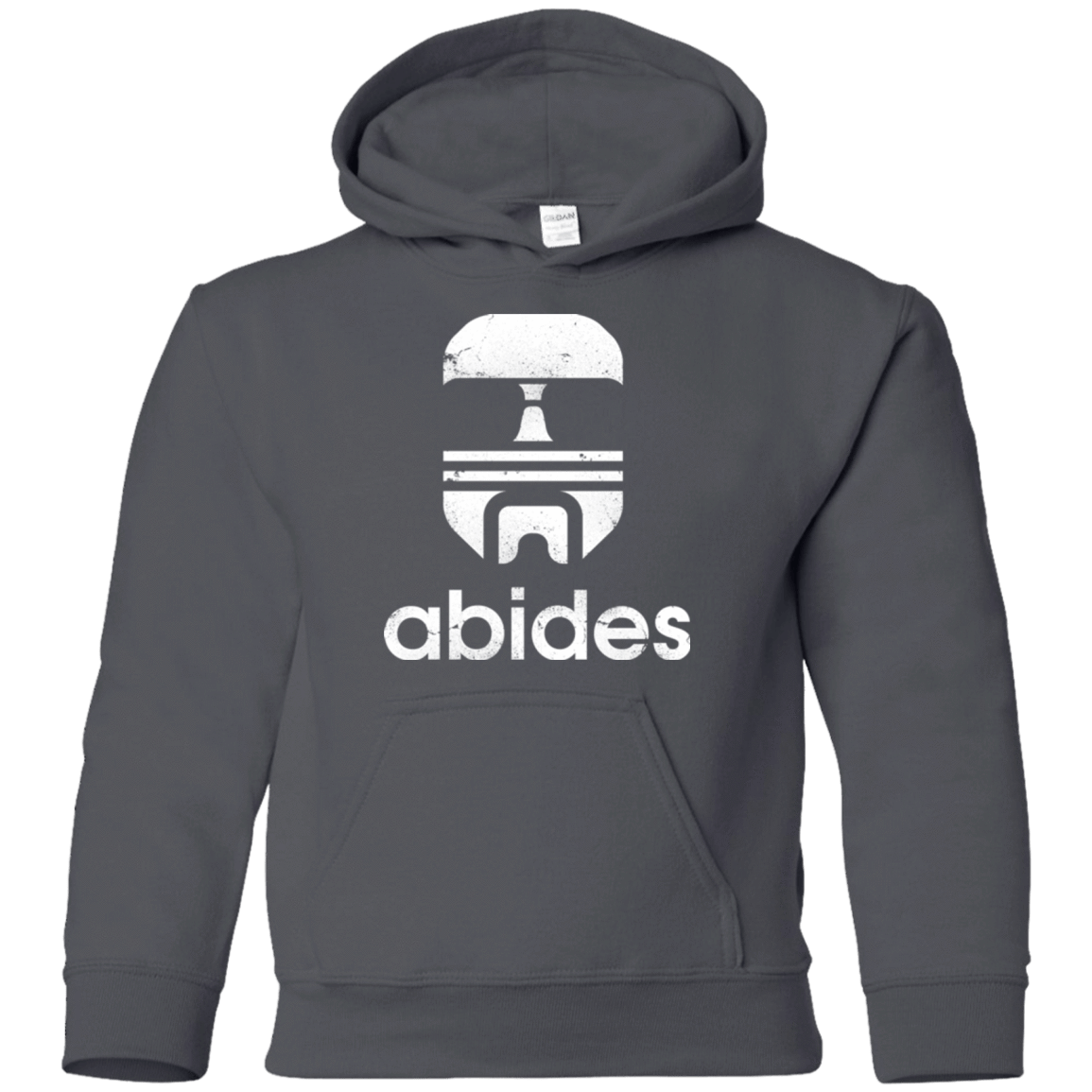 Sweatshirts Charcoal / YS Abides Youth Hoodie