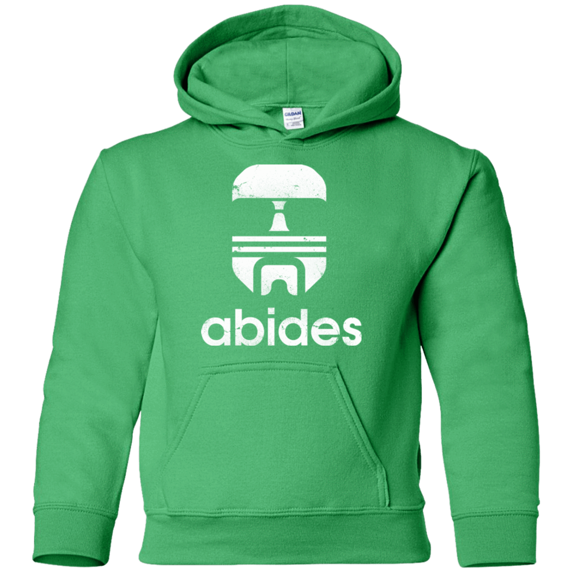 Sweatshirts Irish Green / YS Abides Youth Hoodie