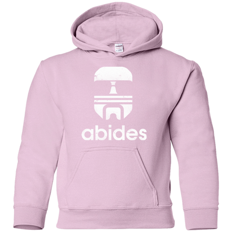 Sweatshirts Light Pink / YS Abides Youth Hoodie