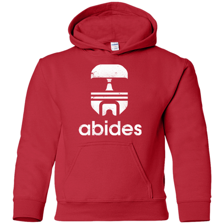 Sweatshirts Red / YS Abides Youth Hoodie
