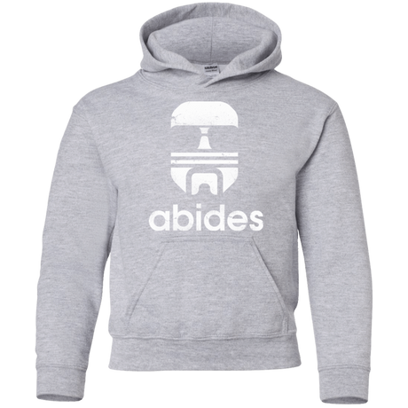 Sweatshirts Sport Grey / YS Abides Youth Hoodie