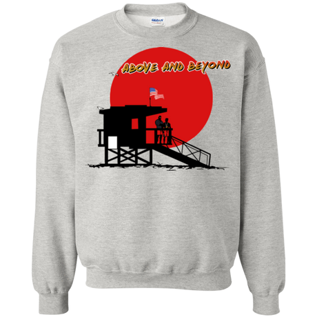 Sweatshirts Ash / Small Above And Beyond Crewneck Sweatshirt