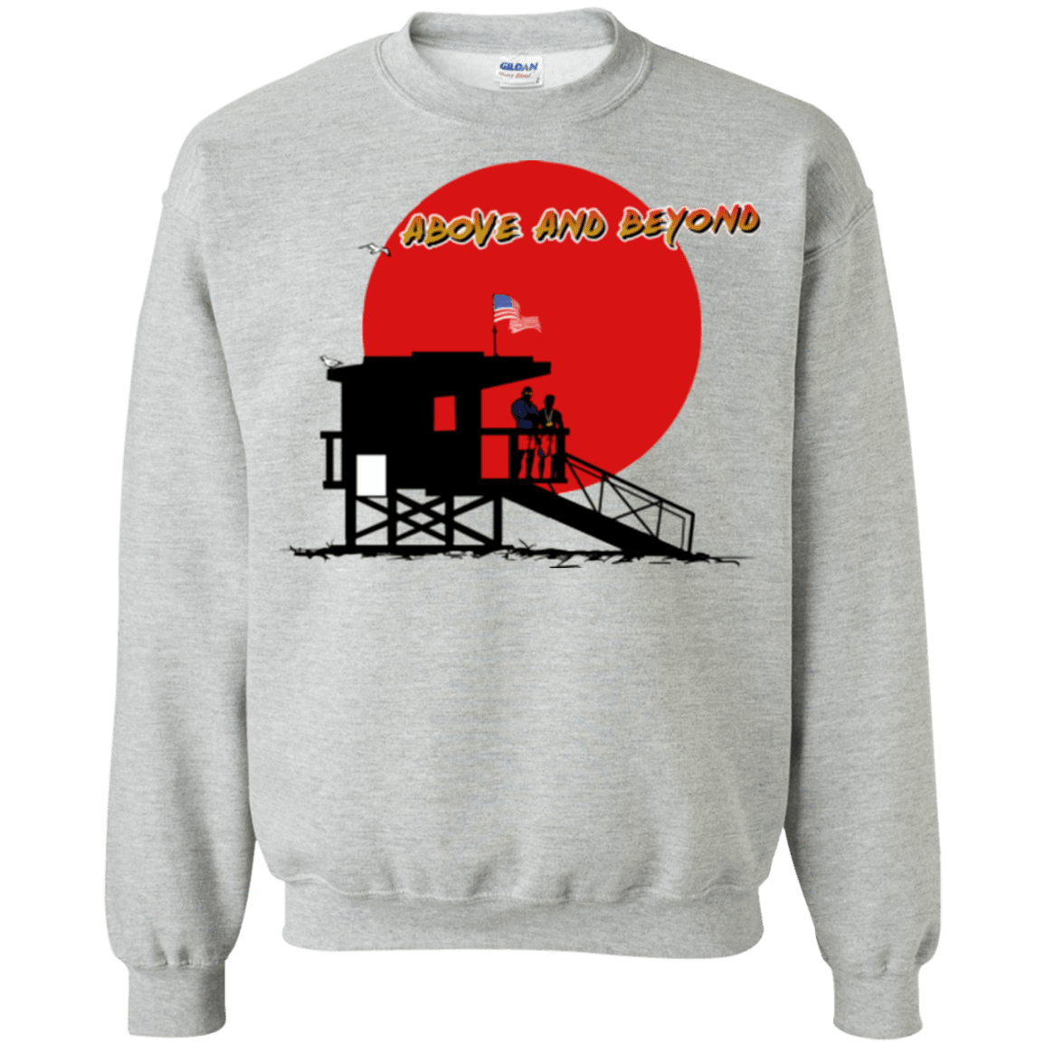 Sweatshirts Sport Grey / Small Above And Beyond Crewneck Sweatshirt