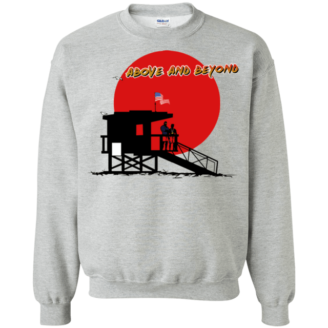 Sweatshirts Sport Grey / Small Above And Beyond Crewneck Sweatshirt