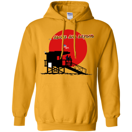 Sweatshirts Gold / Small Above And Beyond Pullover Hoodie