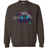 Sweatshirts Dark Chocolate / Small Abstract Cheshire Crewneck Sweatshirt